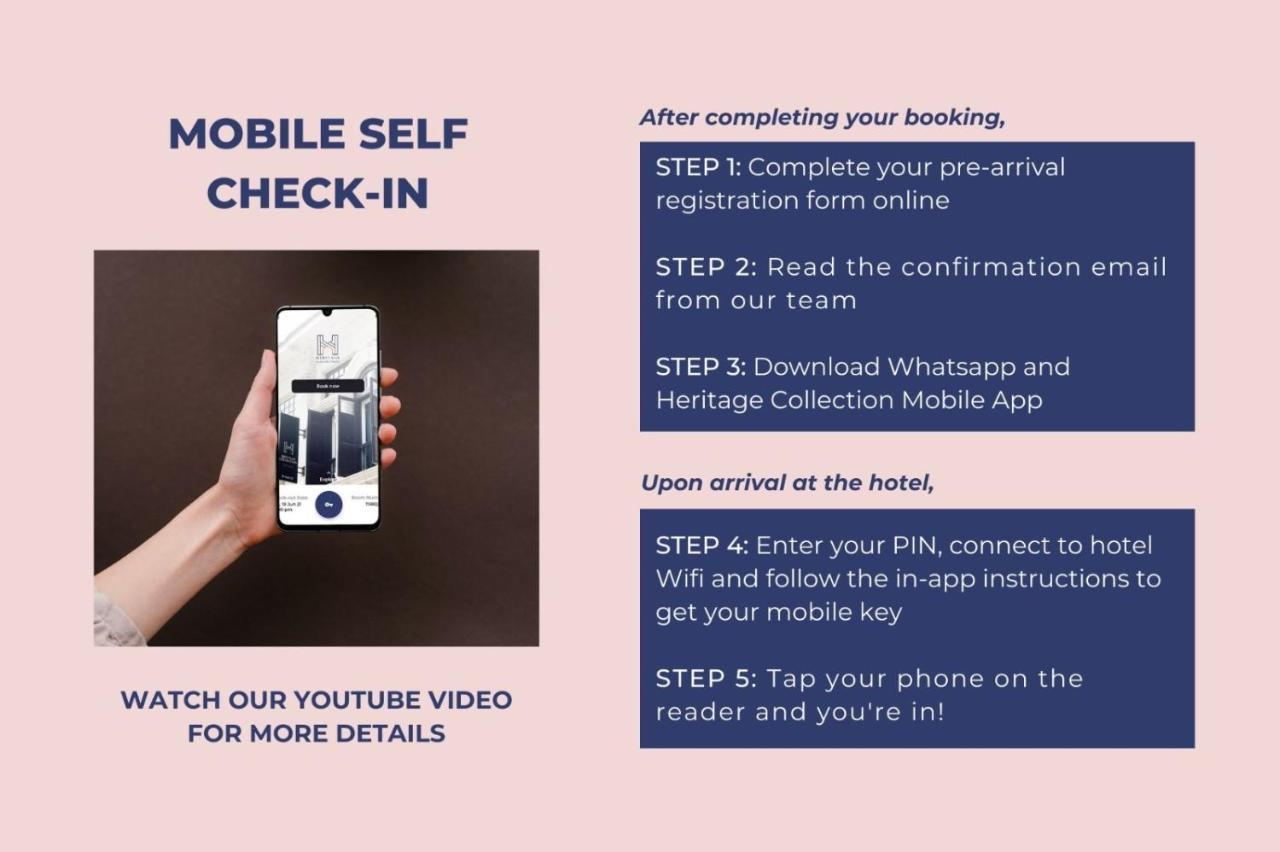 Heritage Collection On Seah - Mobile App Check-In Singapur Zewnętrze zdjęcie